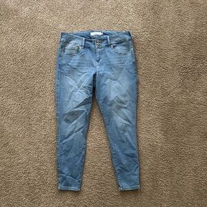Light wash jegging
